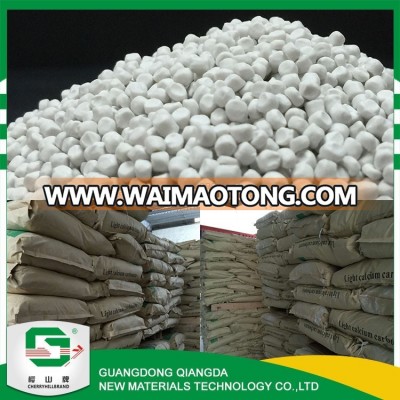 High purity super white heavy calcium carbonate pellet